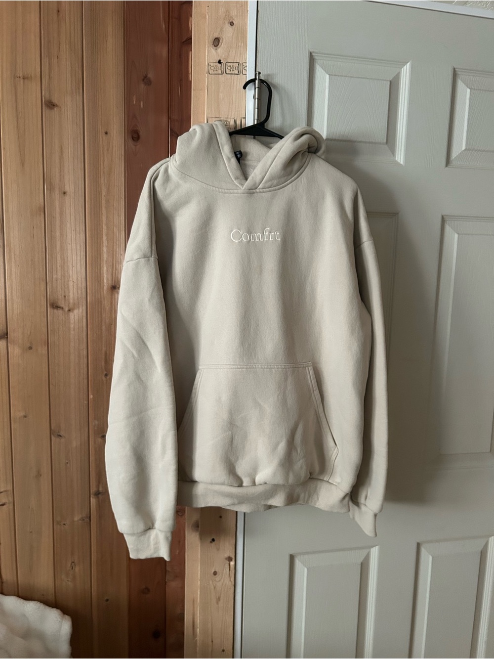 Comfrt Pullover Hoodie - Cream